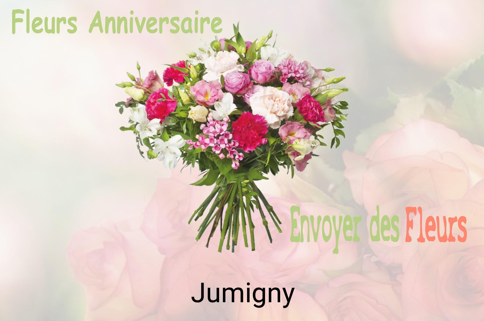 Bouquet de fleurs d’anniversaire livré à Jumigny